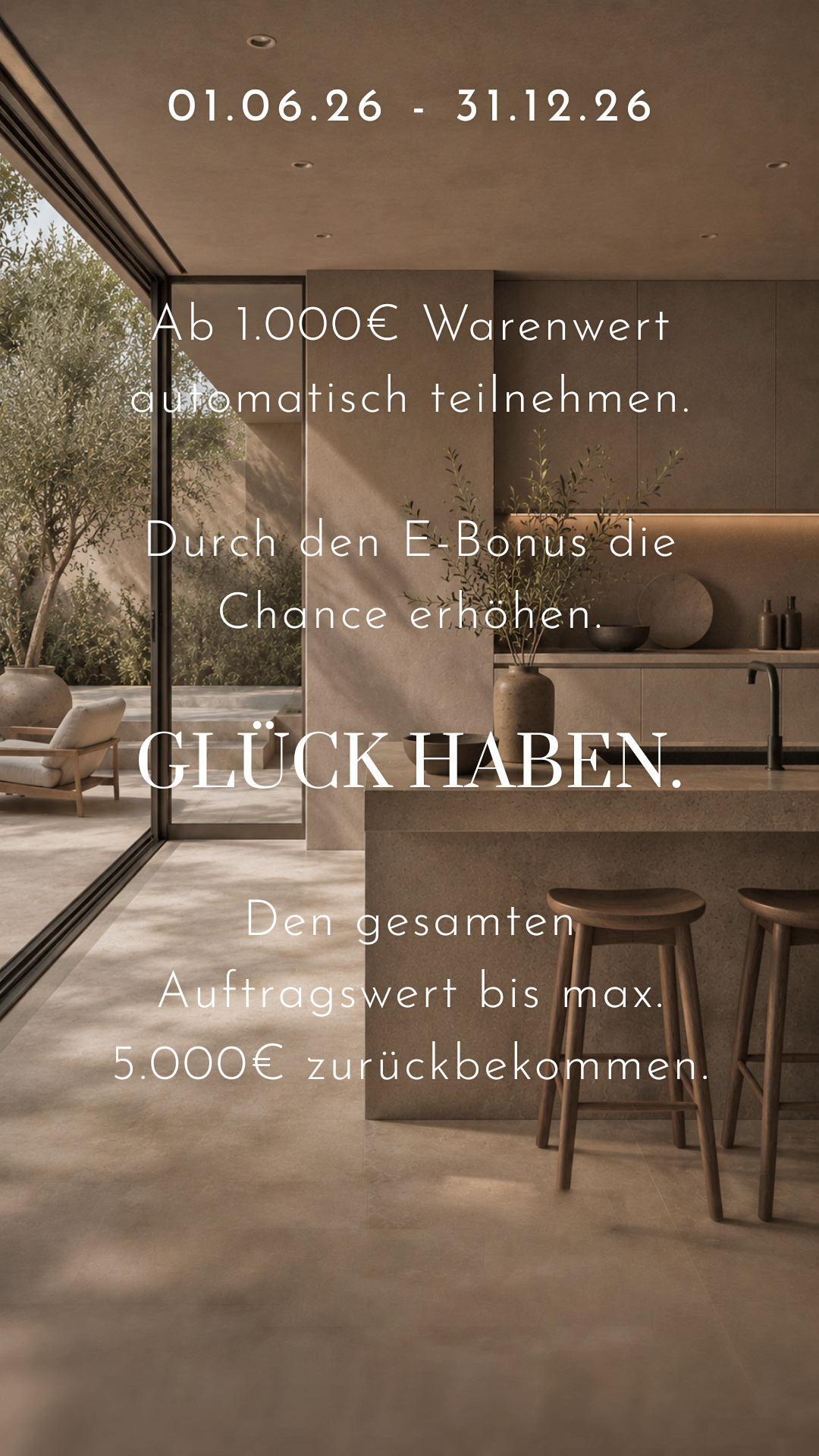Fliesothek Kampagne: DAS GEHT AUFS HAUS.
